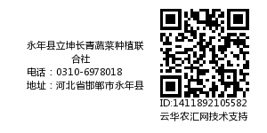 永年县立坤长青蔬菜种植联合社