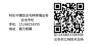 科右中旗双合屯种养殖业专业合作社