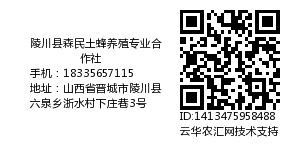 陵川县森民土蜂养殖专业合作社