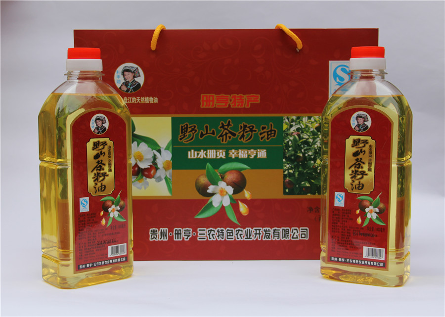 野山茶籽油1L包装