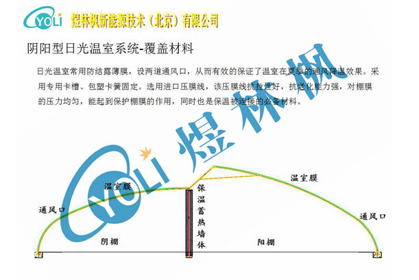 阴阳型日光温室